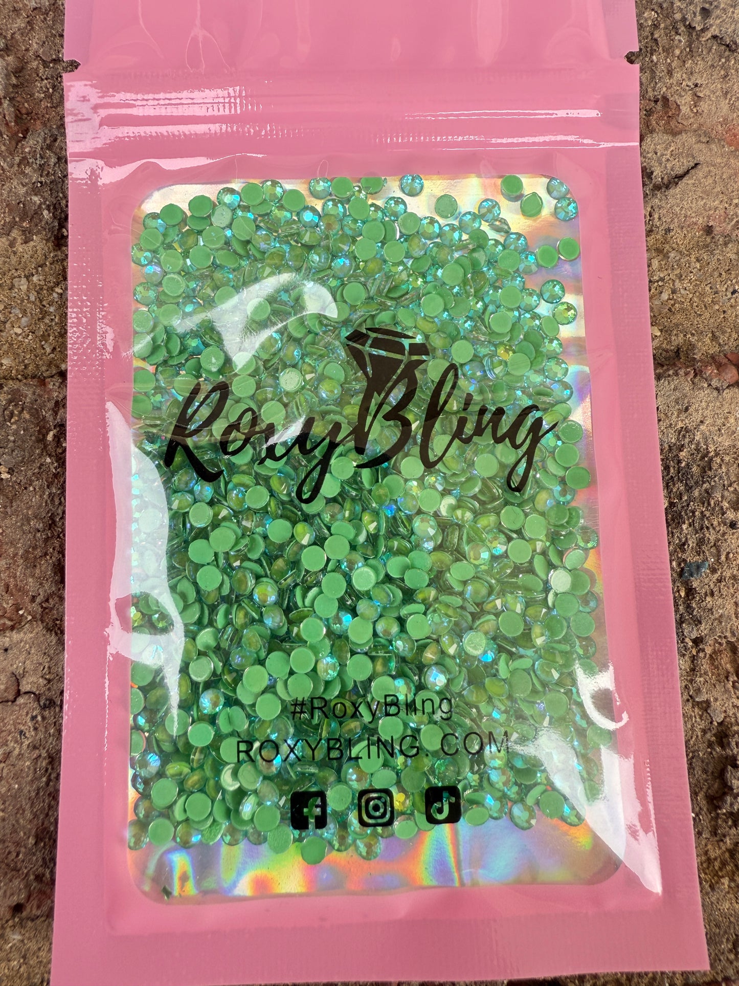 Fluorescence Ab Glow in Dark Glass Rhinestones (1,440 Pieces) ss12 (last 2)