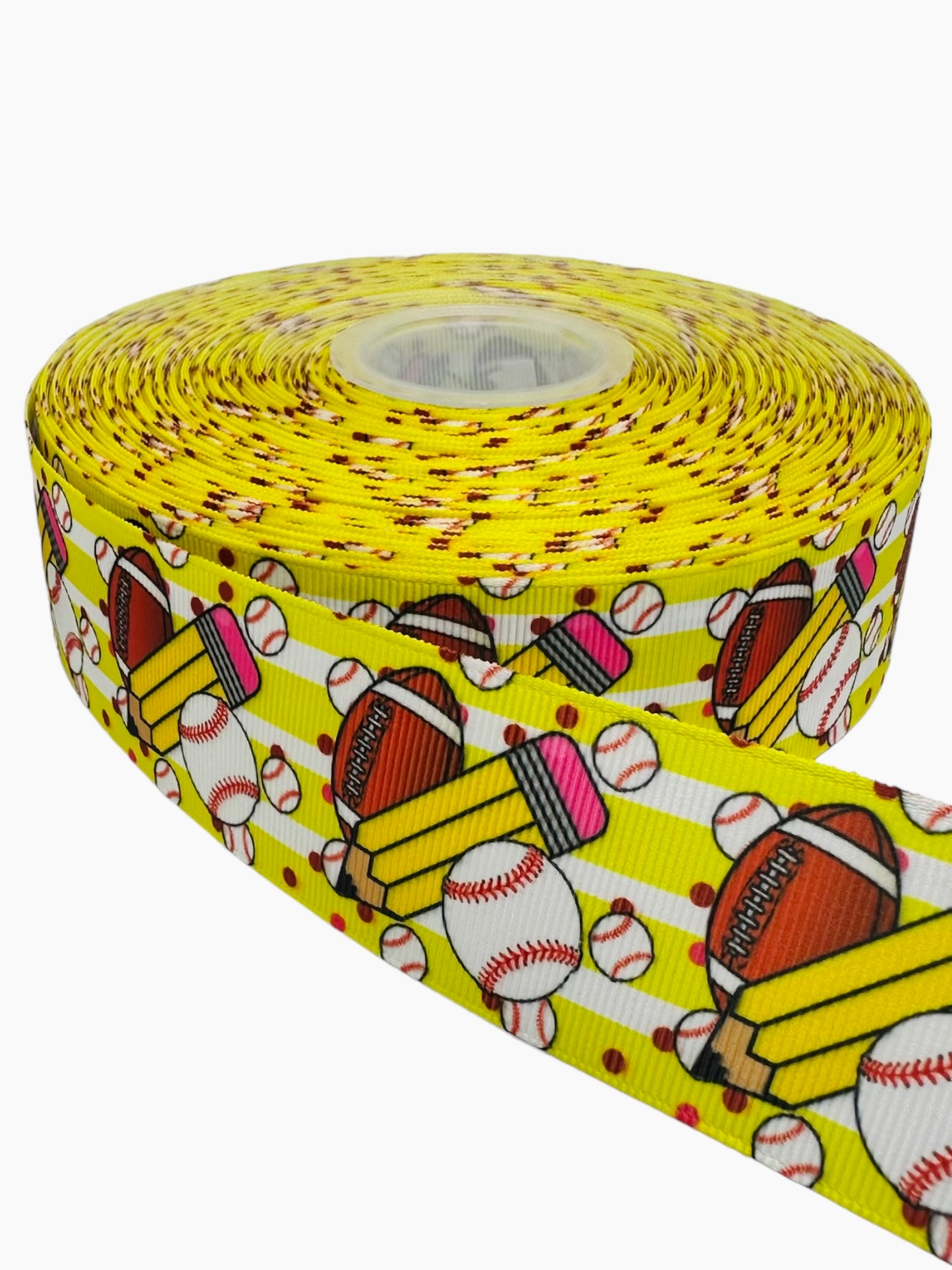 School Ribbon Ribbon (38mm / 1.5 inch Ribbon, (1 Yard)