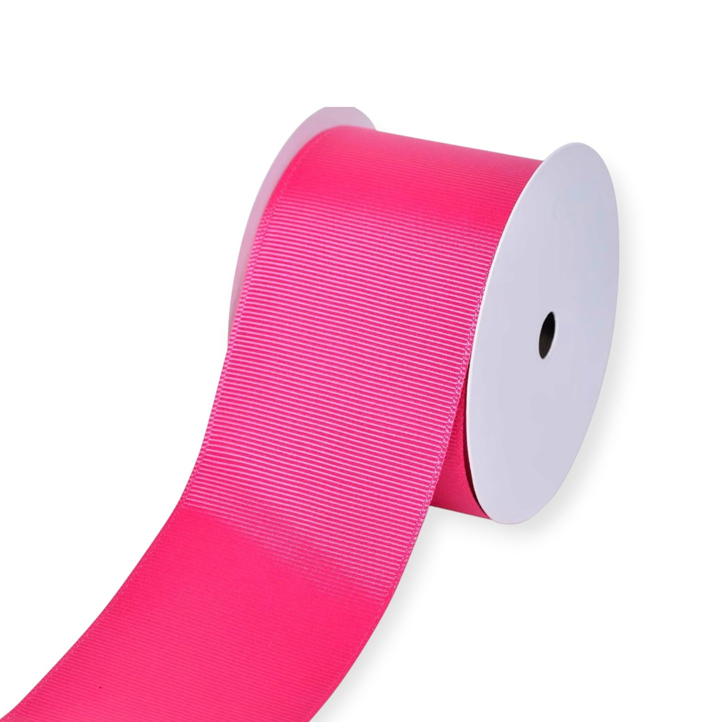 3 Inch Shocking Pink Grosgrain Ribbon | Shocking Pink Grosgrain Ribbon
