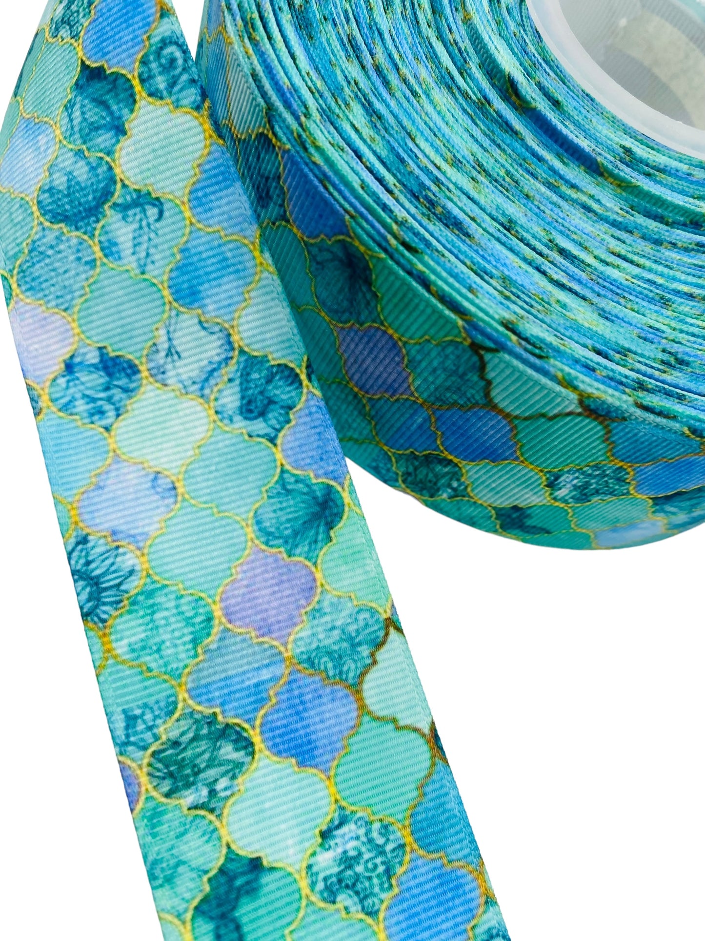 Mermaid Print Ribbon 38mm/ 1.5 Inch Ribbon (1 Yard) 🎀 May New Arrival 🎀