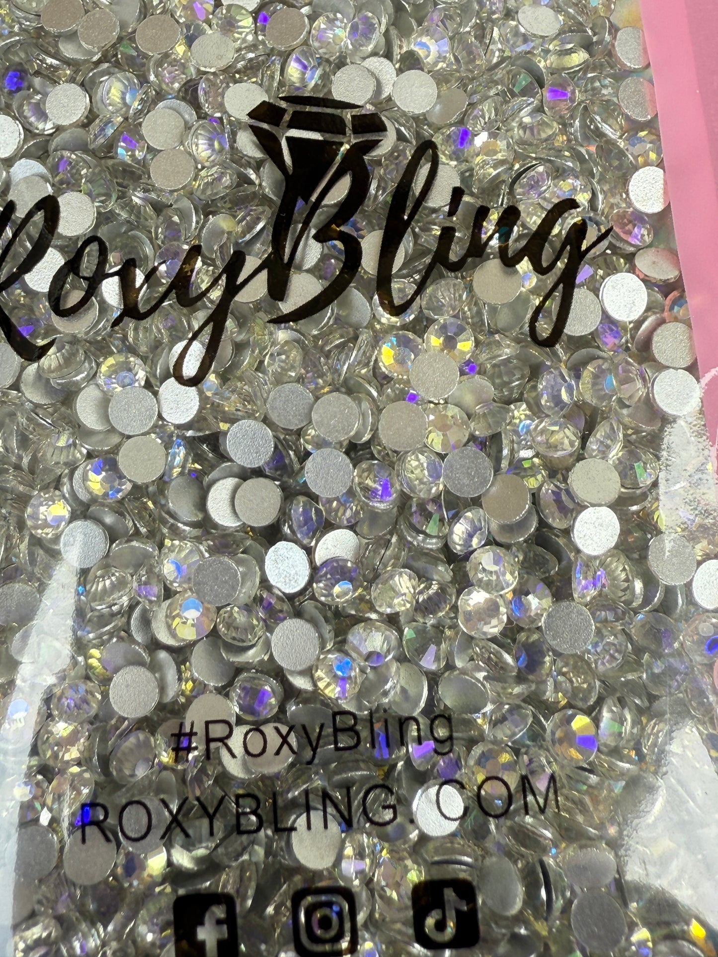 SS16/4mm Moon Shade Ab Glass rhinestone (1,440 Pieces) (last one)