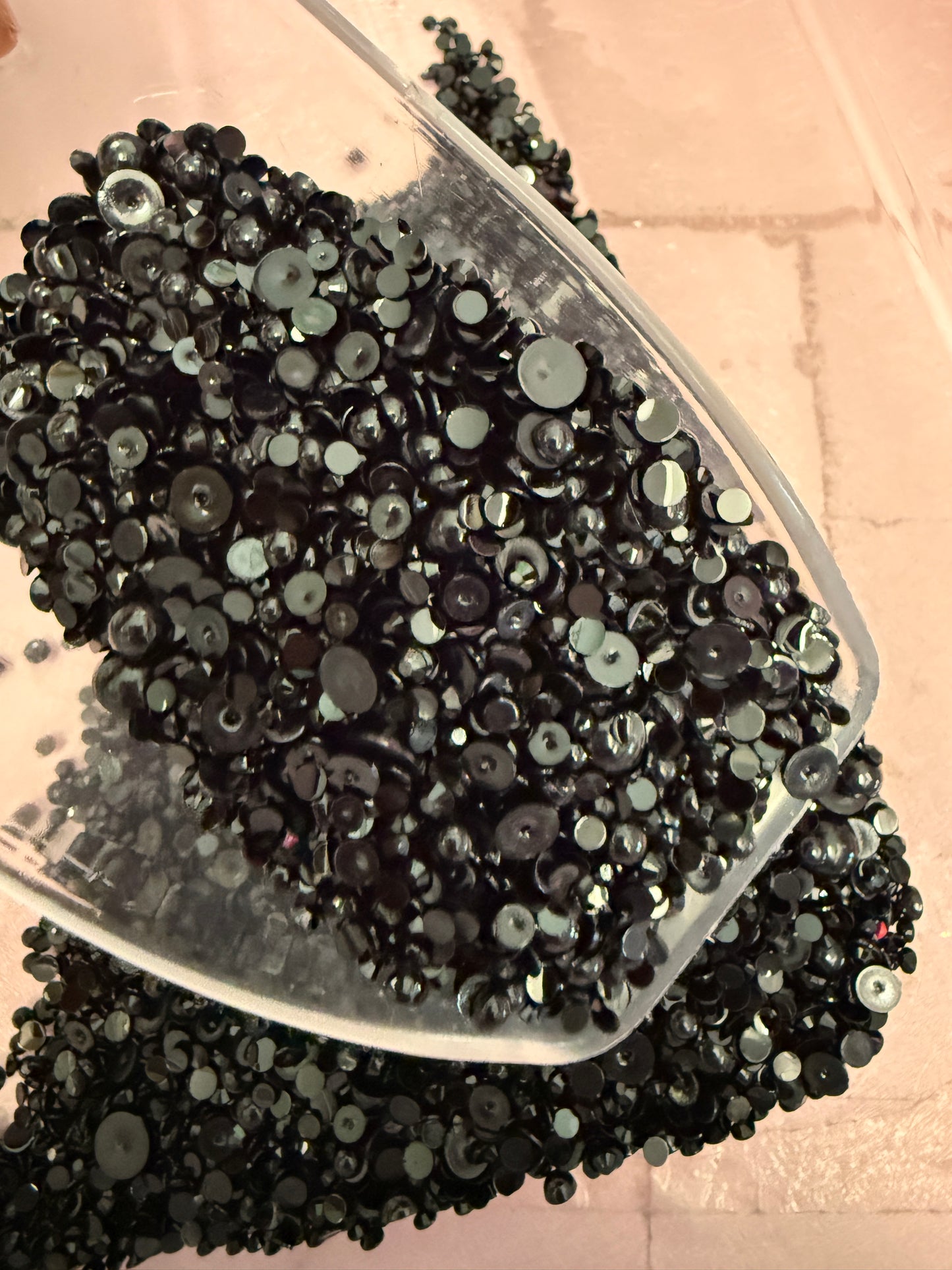 Black Mix ( Solid Jelly and Black Pearl mix)