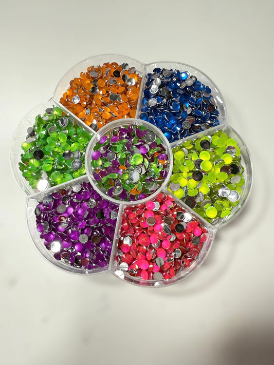 Neon Color Box (4mm and 5mm stones)