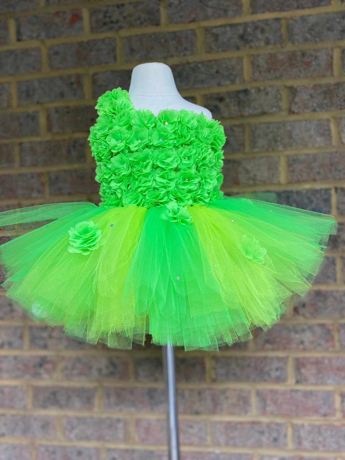 Inspire Princess Tianaa Tutu dress (Green Tutu Dress