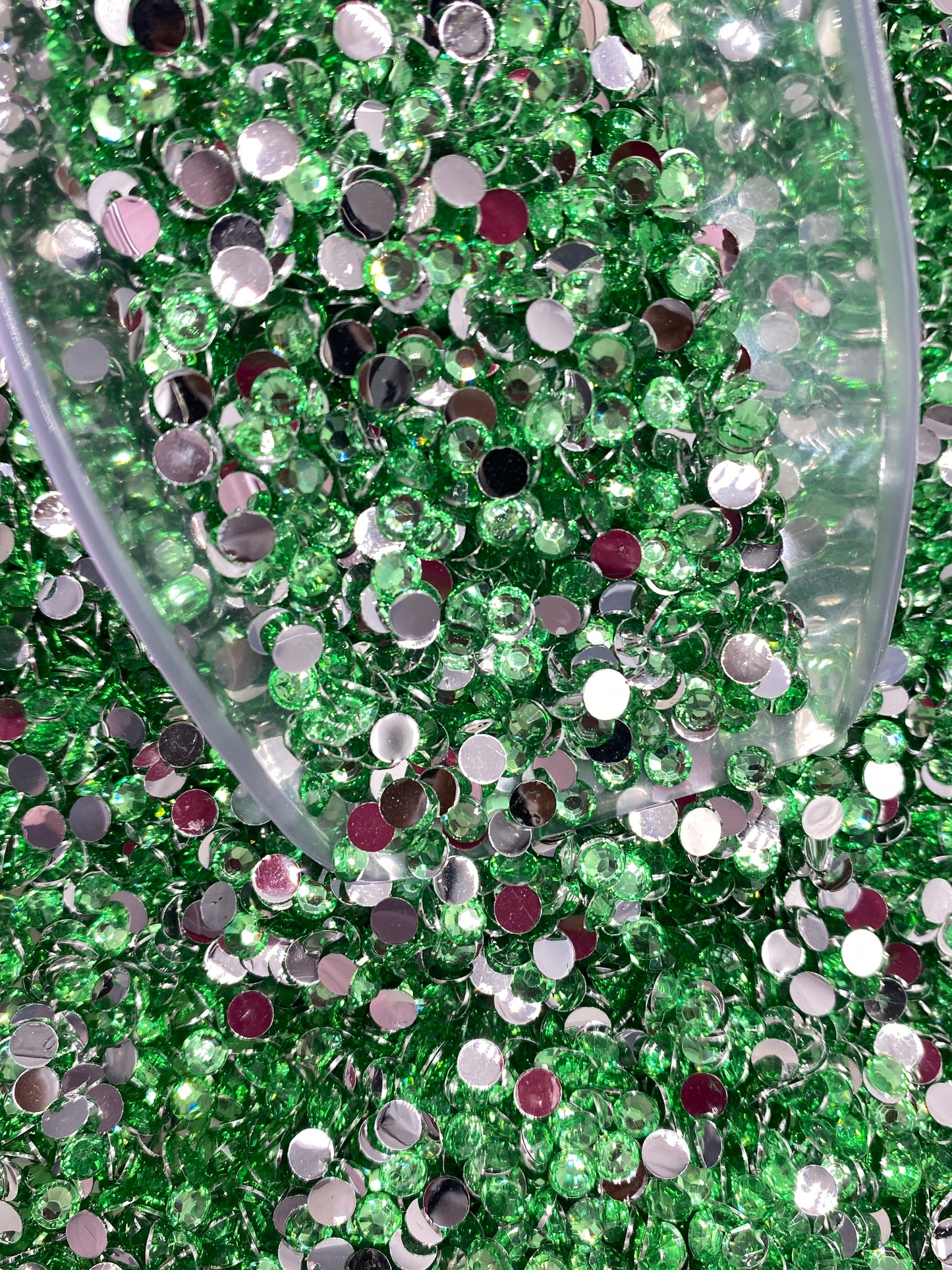 Green Resins Rhinestones