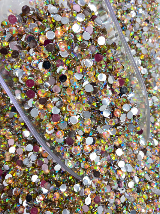 AB Champagne Resins Rhinestones