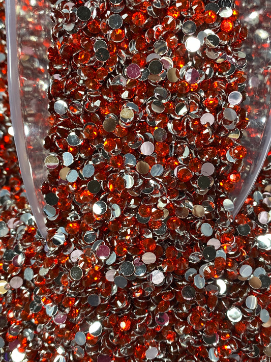 Red Resins Rhinestones