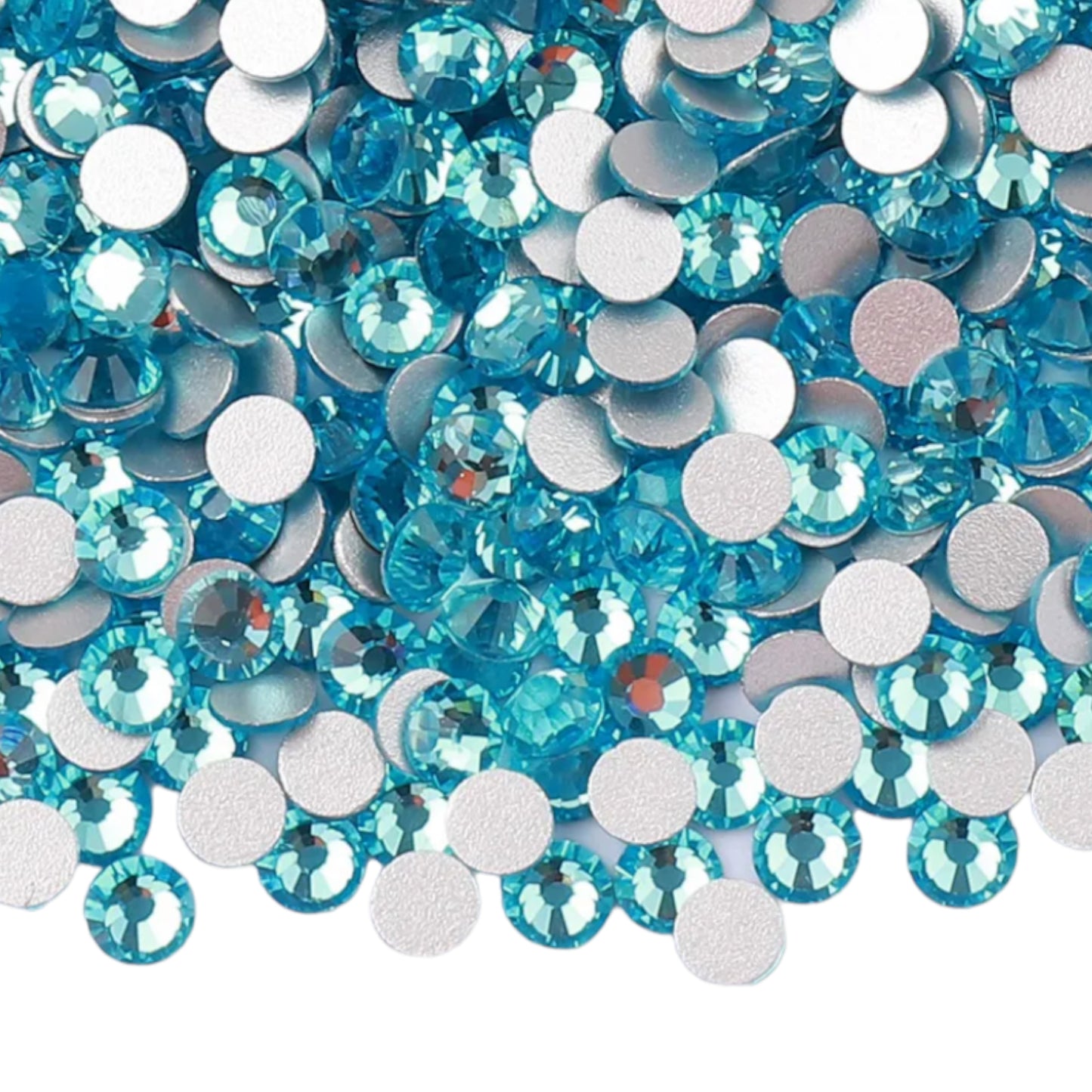 Aquamarine Glass Rhinestones