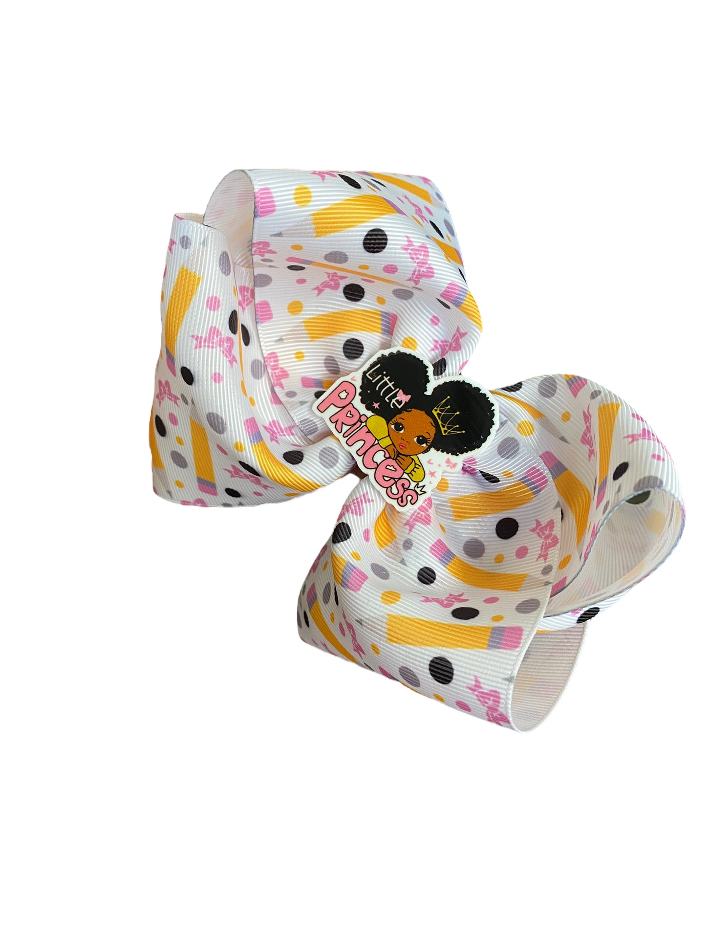 Black Girl Jumbo Back to school hair clip