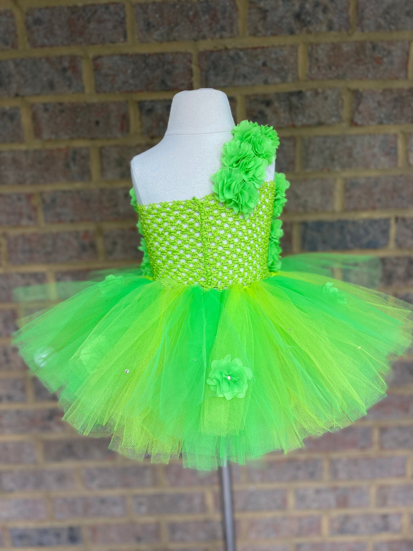 Inspire Princess Tianaa Tutu dress (Green Tutu Dress