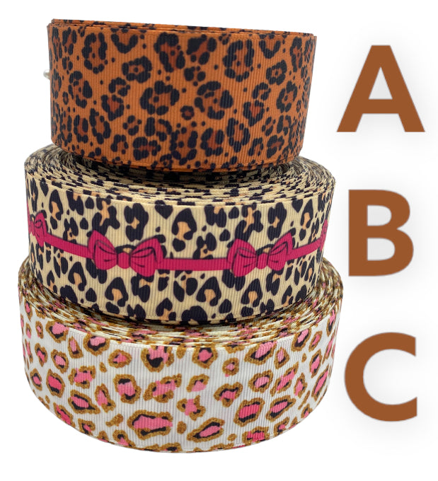 Leopard print Ribbon