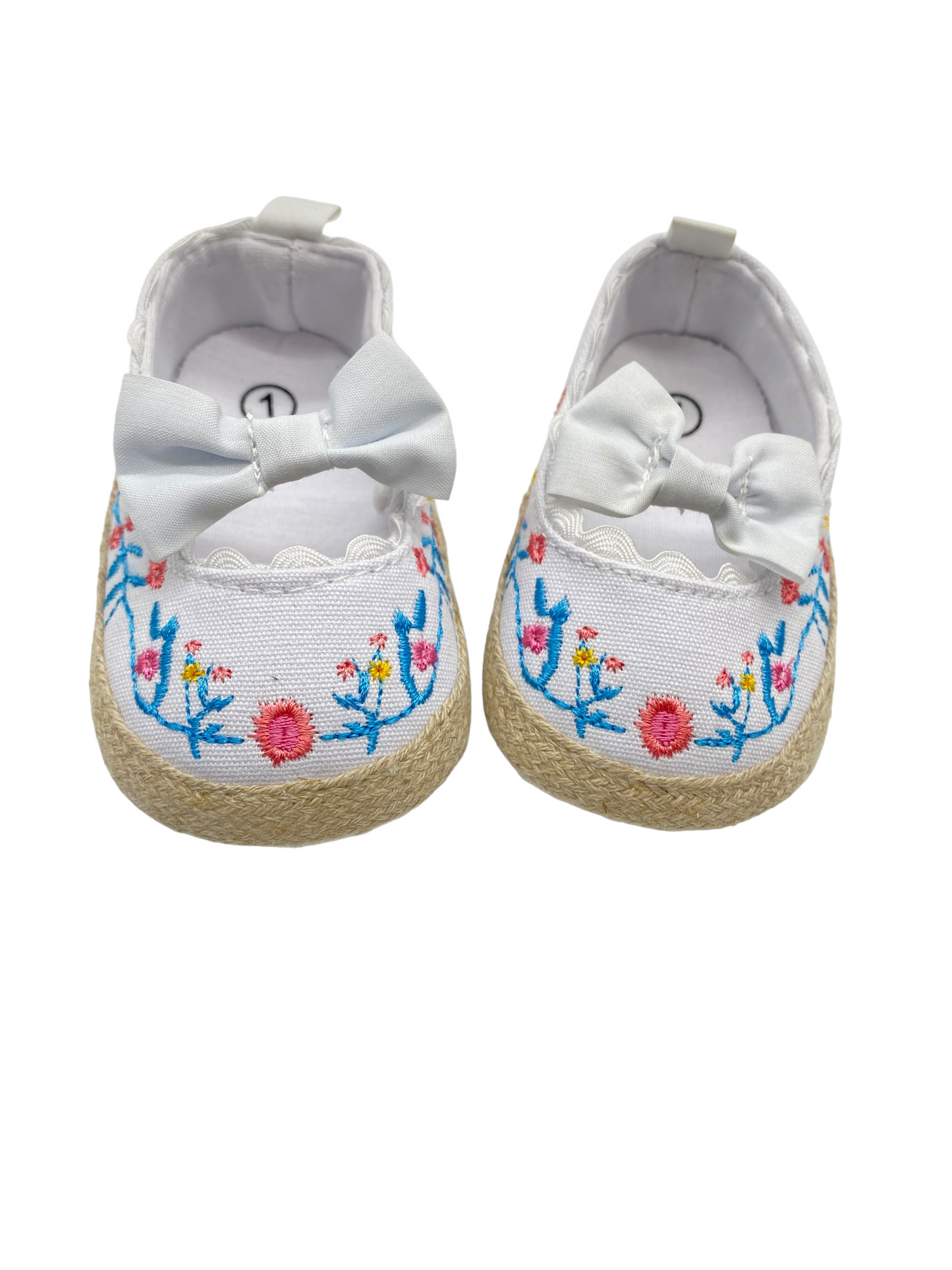 White Baby Shoes