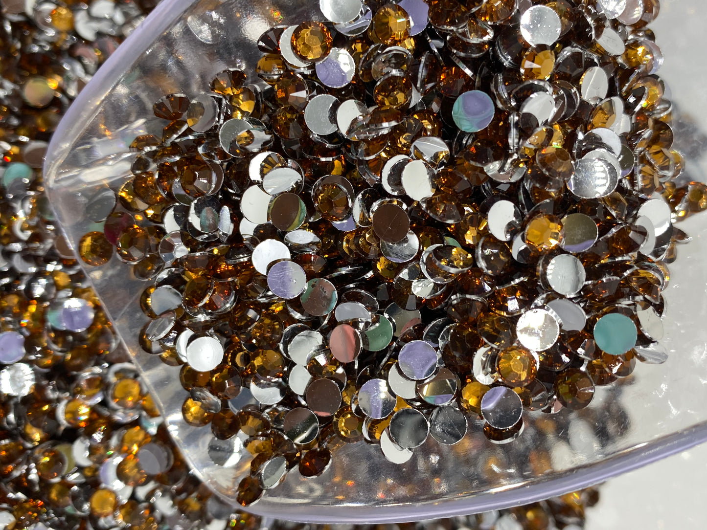 Brown Resin Rhinestones