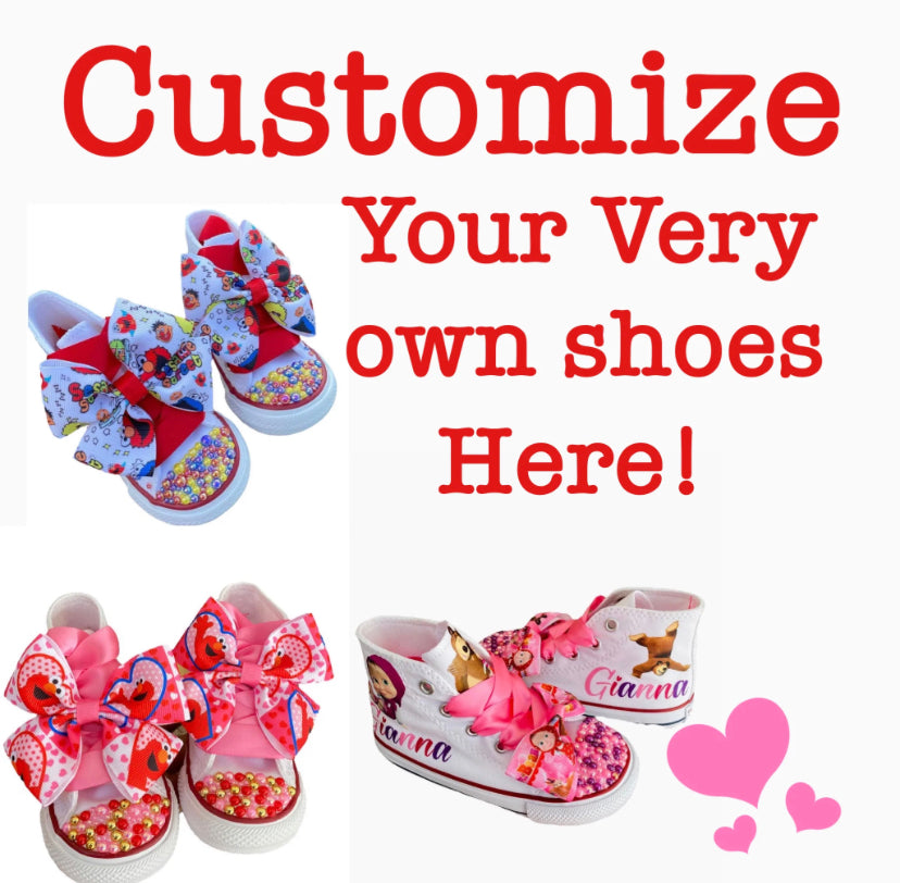 Bling Converse Shoes