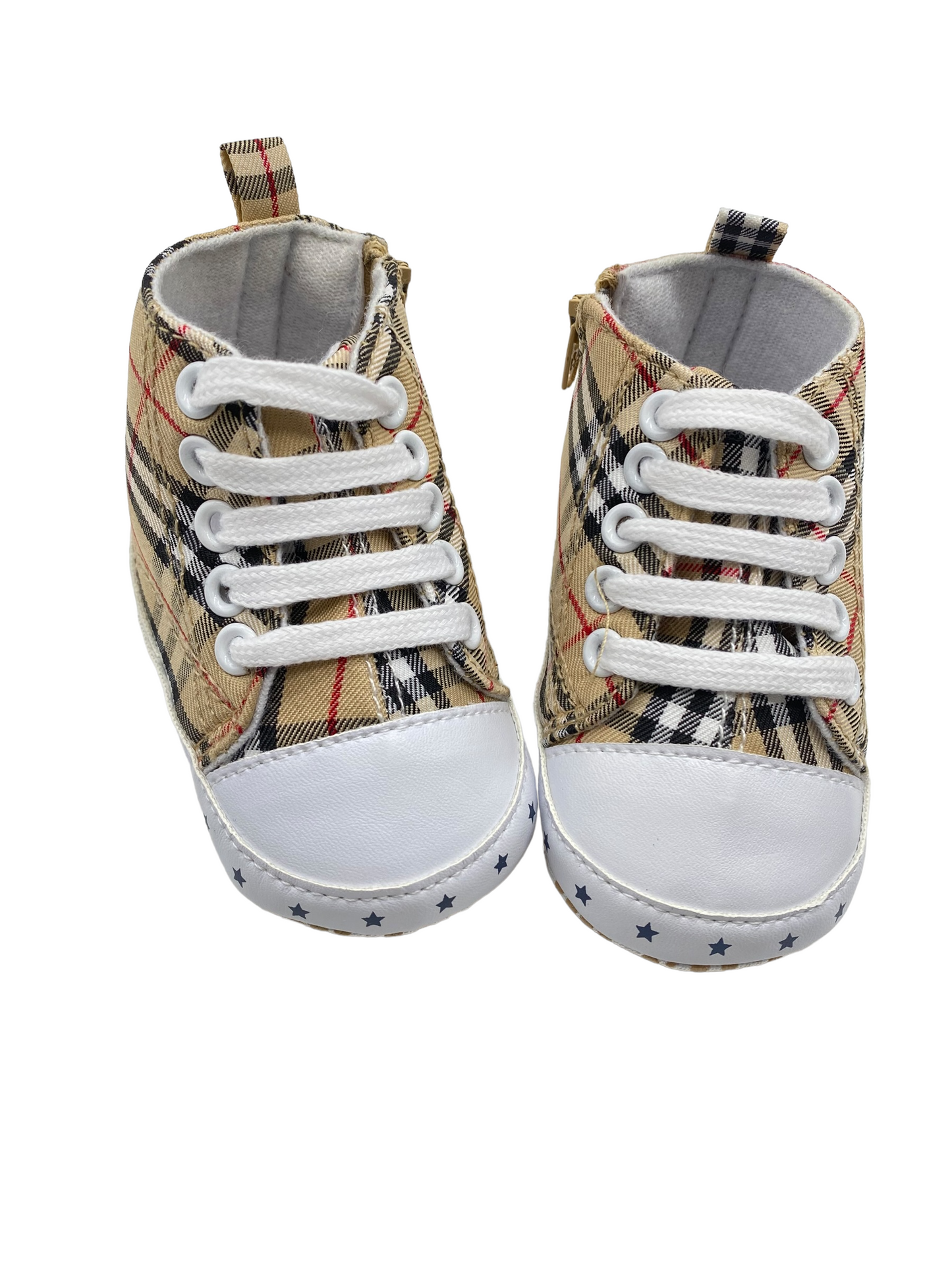 Baby Plaid Sneakers