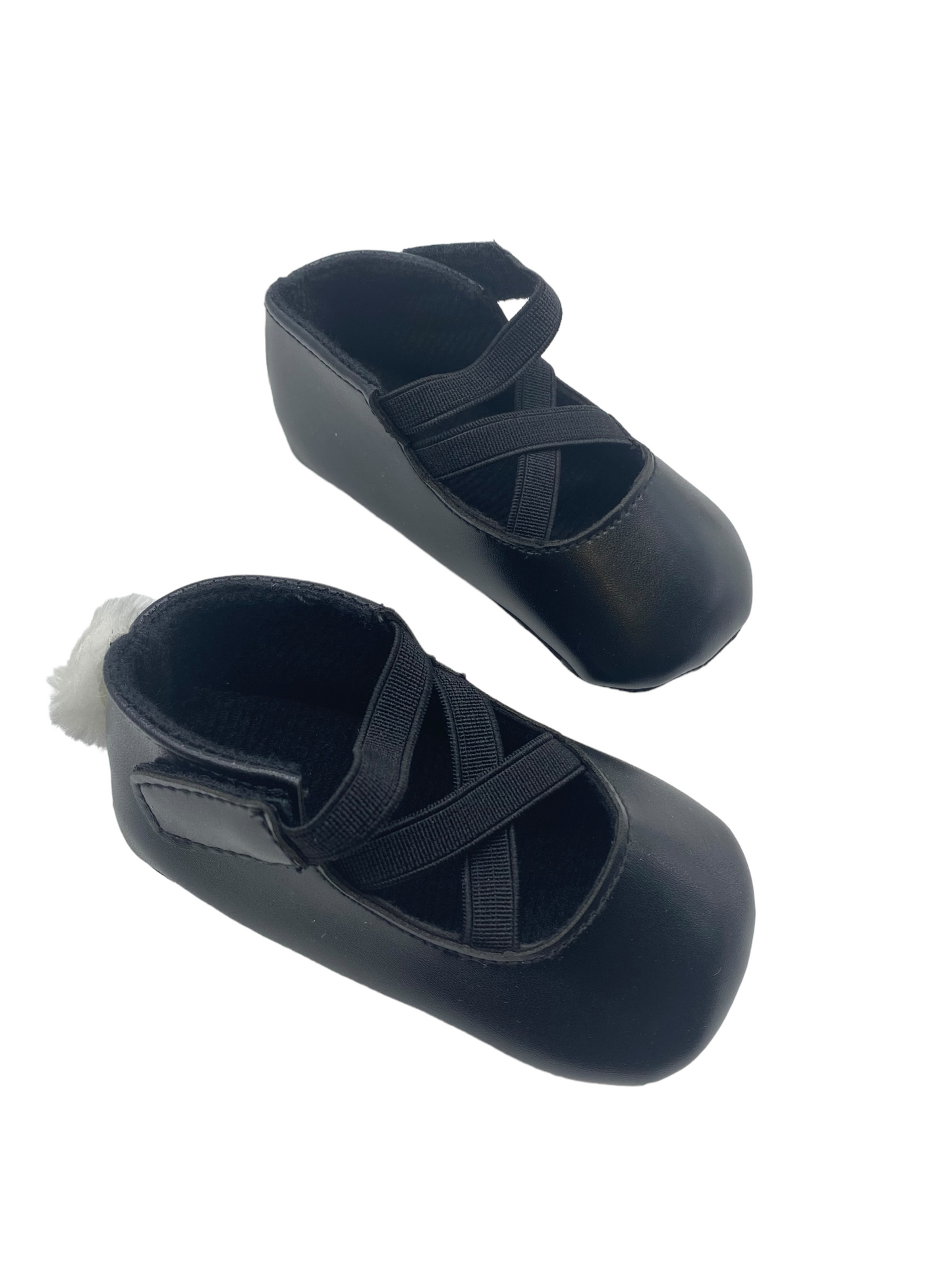 Black Baby Shoes