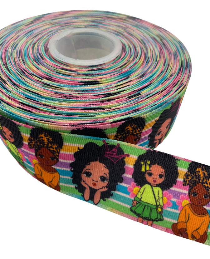 Black girl Ribbon