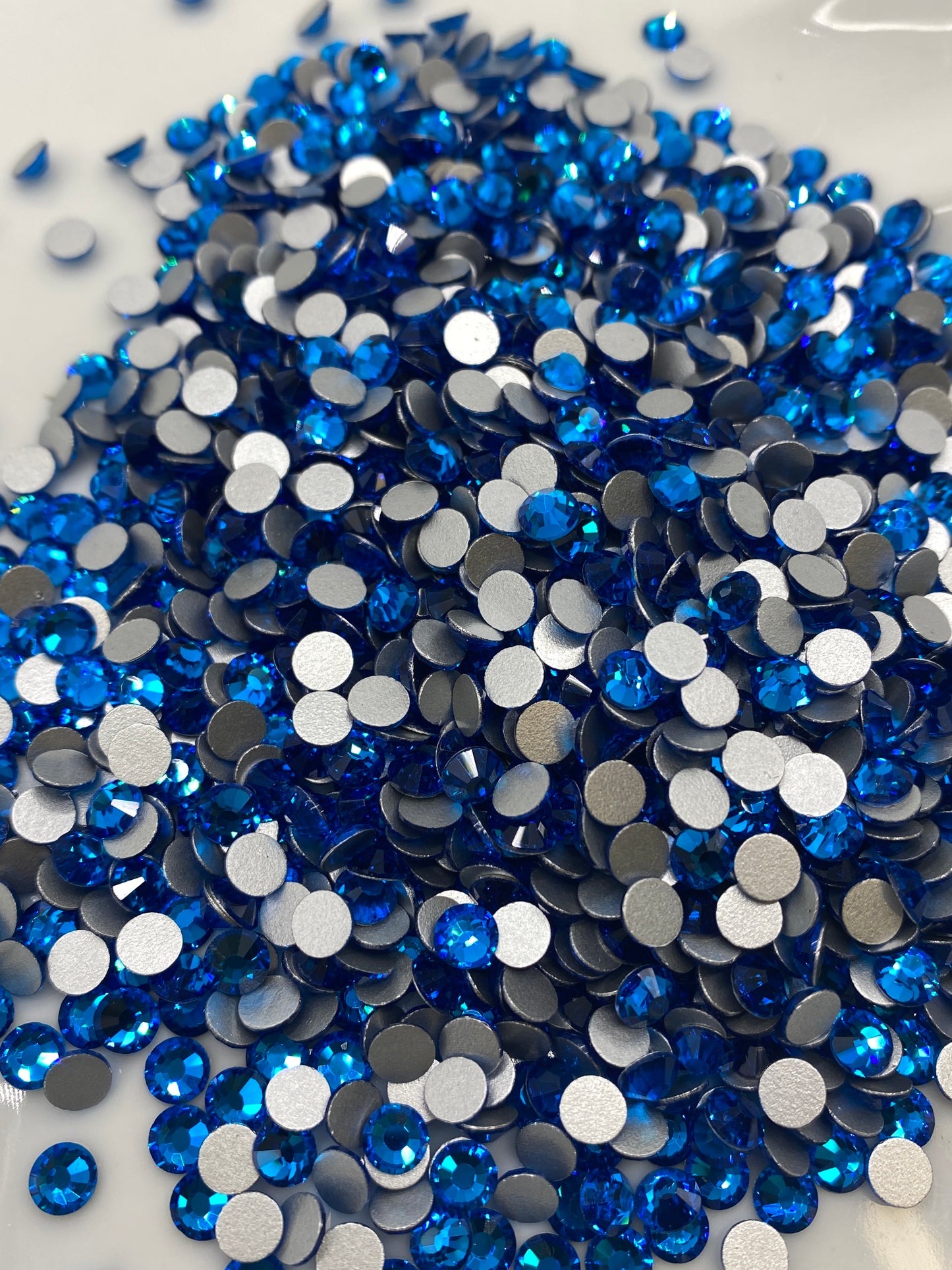 Capri Blue Glass Rhinestones (1,440 Pieces)