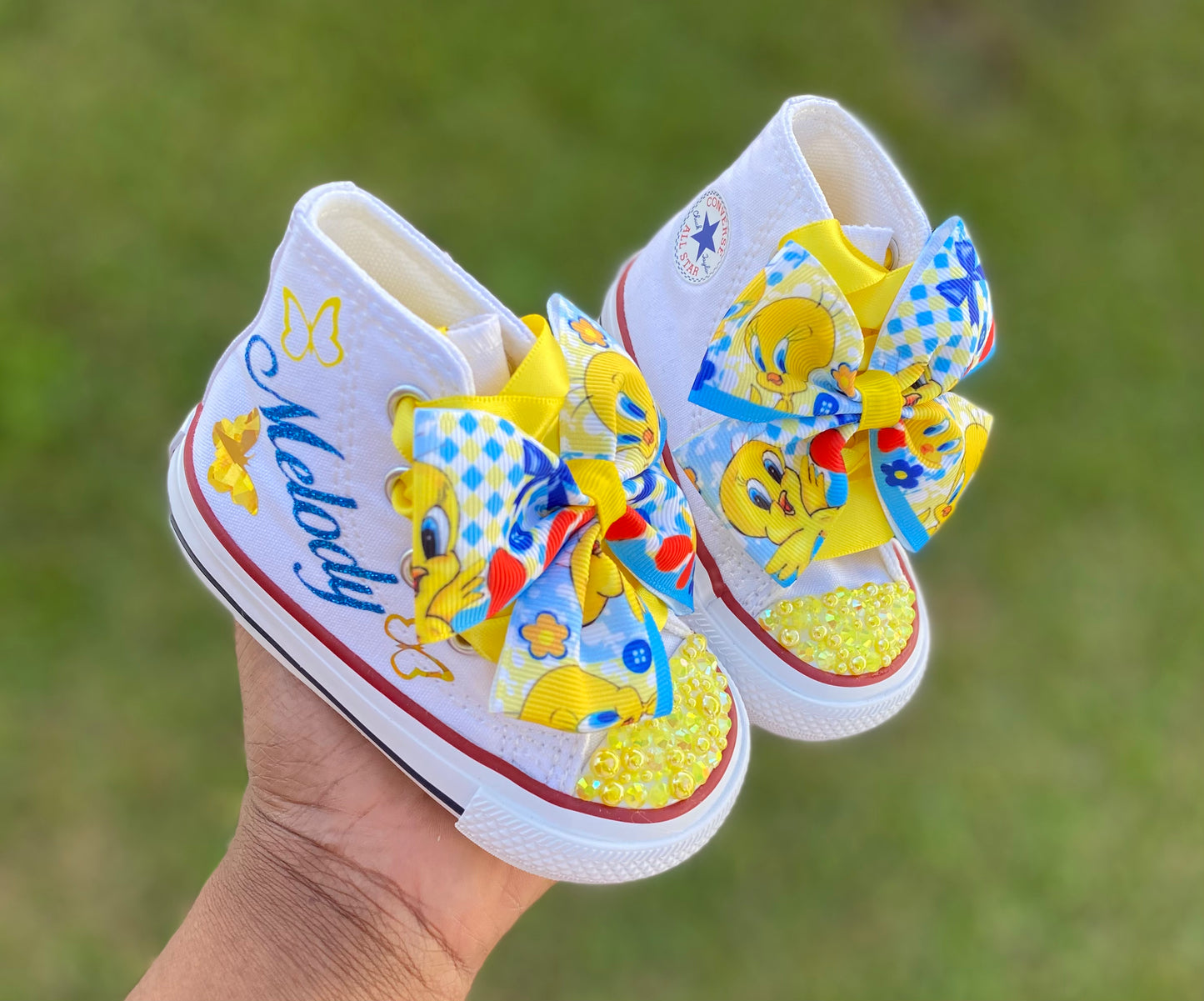 Bling Converse Shoes