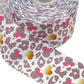 Minnie Mouse Leopard print Ribbon. 1 yard,  (75mm/3inch Ribbon)