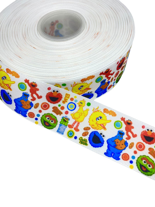 sesame street 1.5 inches/ 38mm Ribbon