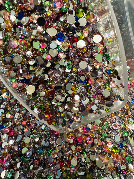 Resin Rhinestone Mix 30gram