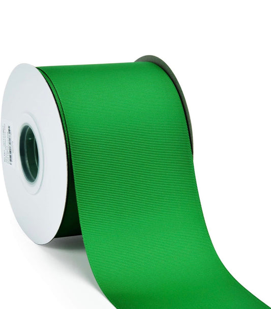 3 Inch Emerald Green Grosgrain Ribbon | Emerald Green Grosgrain Ribbon