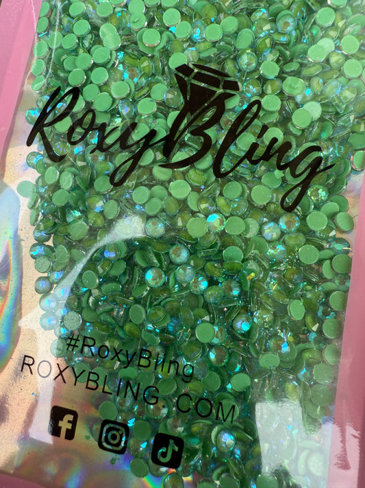 Fluorescence Ab Glow in Dark Glass Rhinestones (1,440 Pieces) ss12 (last 2)