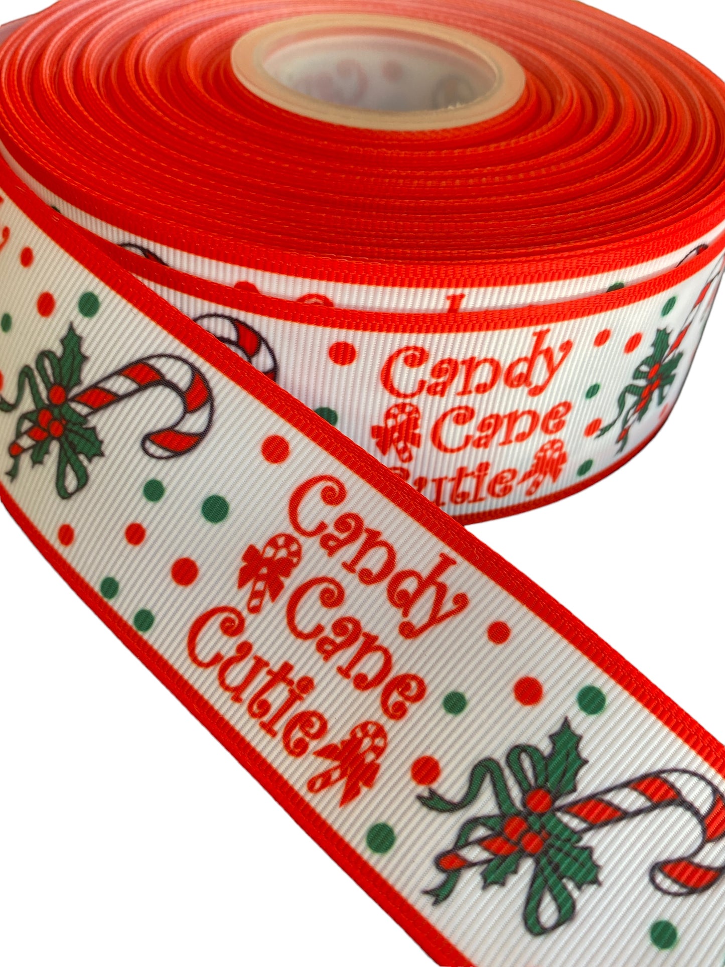 Candy Cane Ribbon (38mm /1.5 inches)