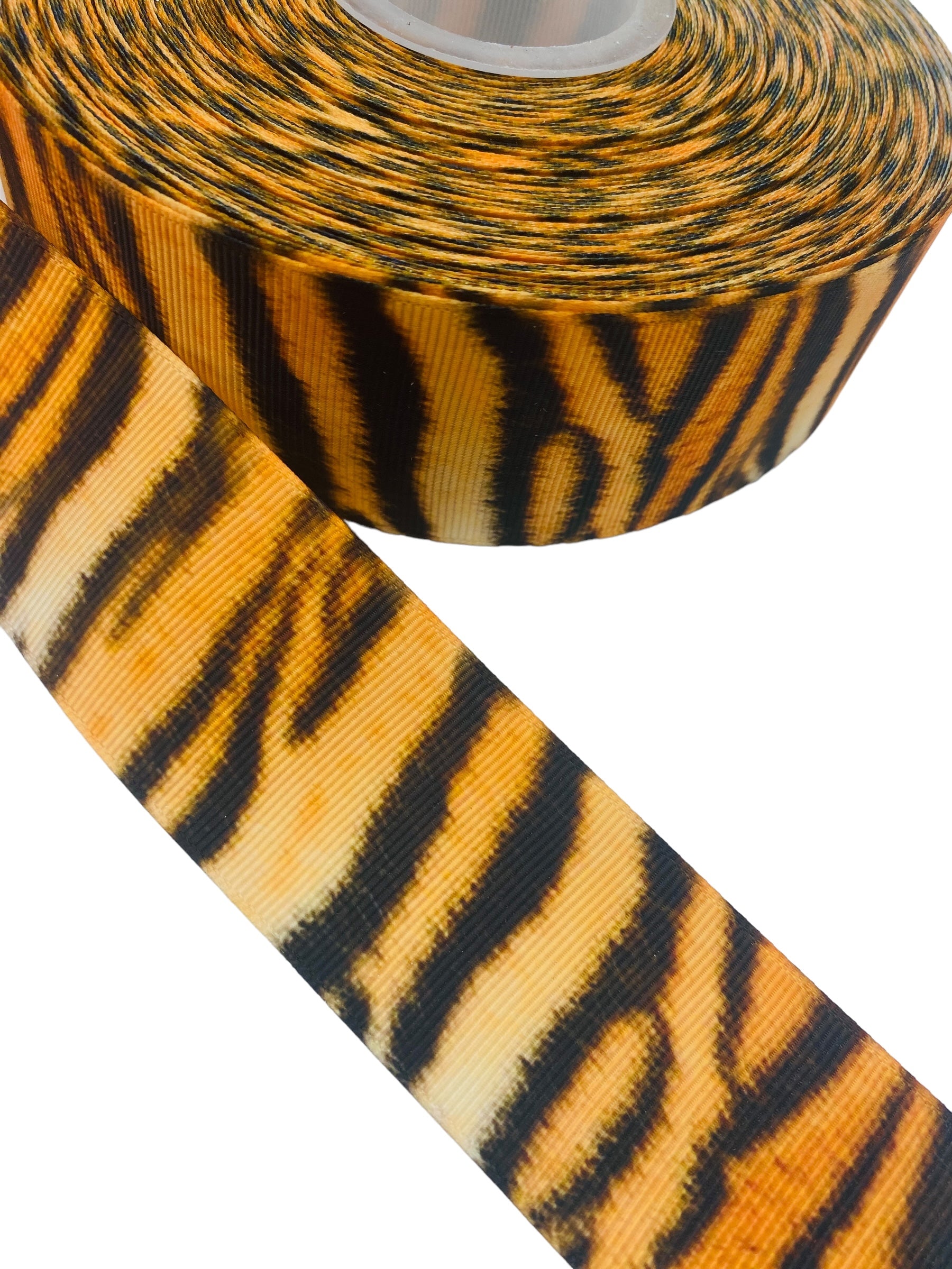 Tiger Print Ribbon 38mm/ 1.5 Inch Ribbon (1 Yard) 🎀 May New Arrival 🎀 ...
