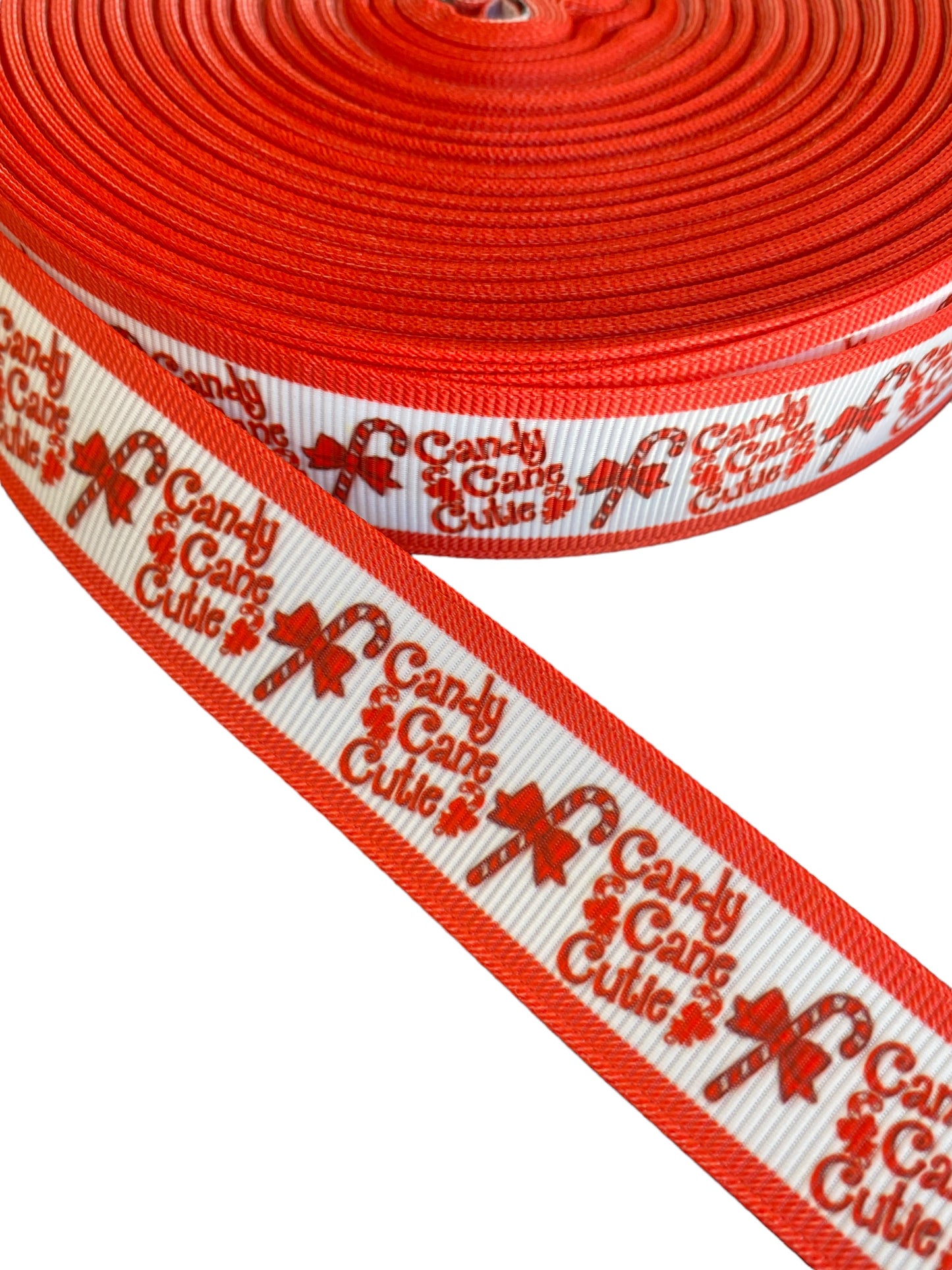 Candy cane Ribbon (22mm)