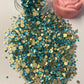 Aqua Blue Gold Bottom Glass Rhinestone (2,800 Pieces)🌺Sept🌺 New Arrival