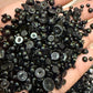 Black non- ab Pearl (Mix Size) 800 Pieces