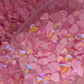 Heart Opal Glass Rhinestones (95 Pieces)