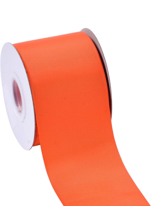 3 Inch Orange Grosgrain Ribbon | Orange Grosgrain Ribbon