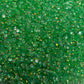 Lit Green Transparent Rhinestone Mix 30gram