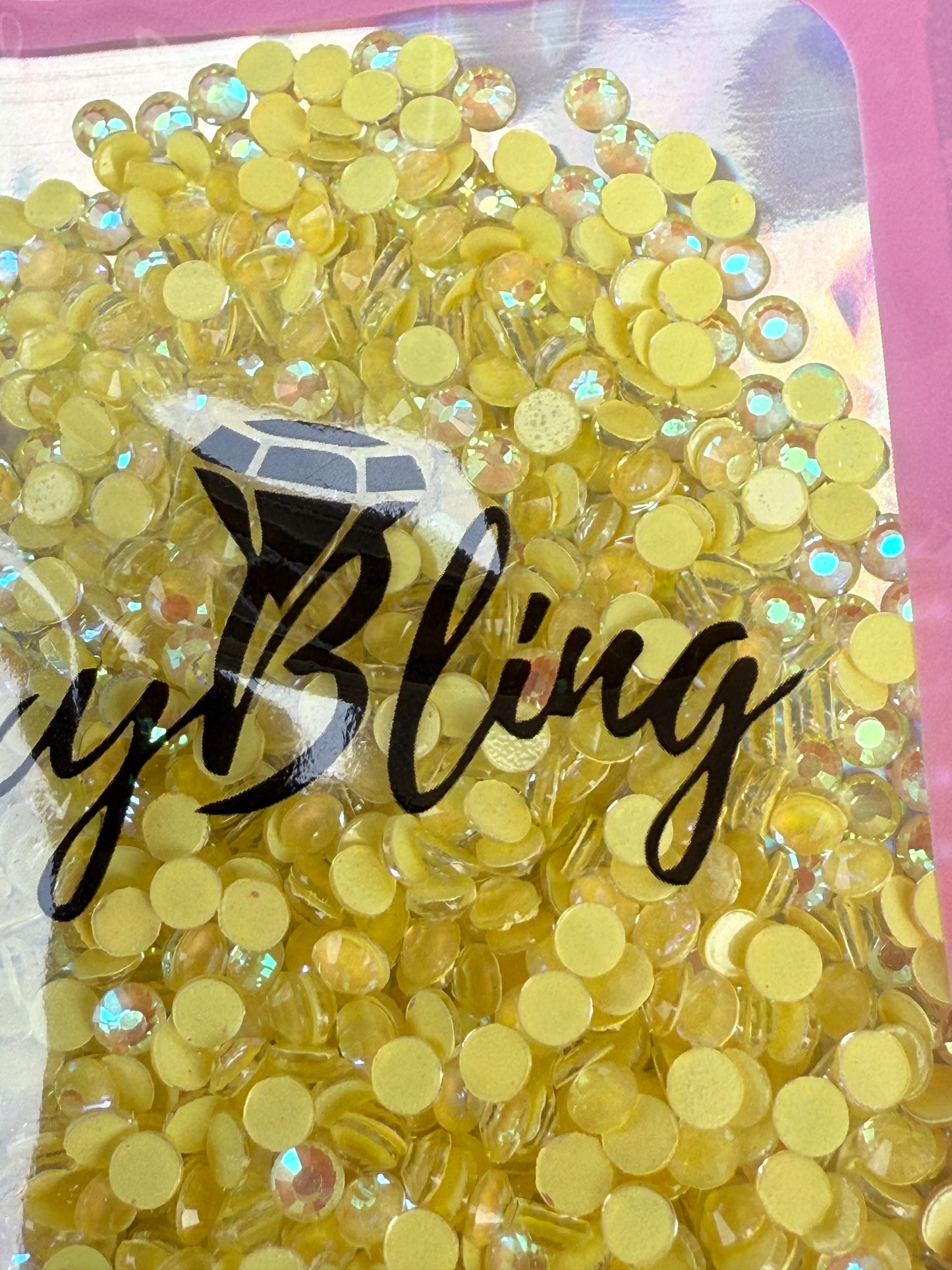 Fluorescence Ab Glow in Dark Glass Rhinestones (1,440 Pieces) ss12 (last 2)