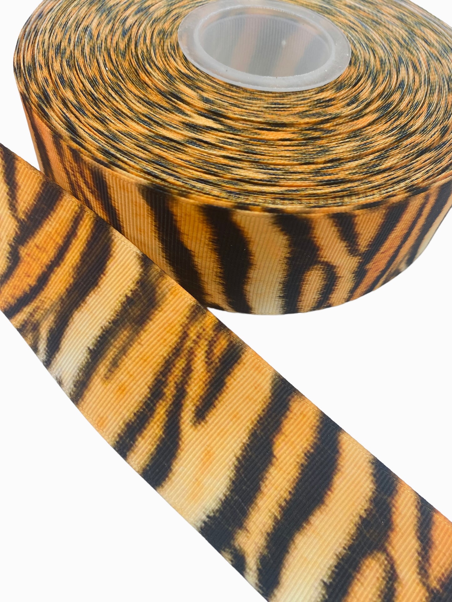 Tiger Print Ribbon 38mm/ 1.5 Inch Ribbon (1 Yard)                                 🎀  May New Arrival 🎀