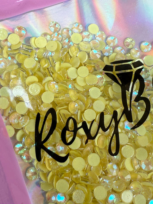 Fluorescence Ab Glow in Dark Glass Rhinestones (1,440 Pieces) ss12 (last 2)