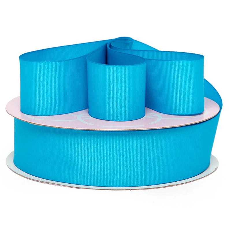 🎀 3 Yards 🎀 1.5inch/38mm Turquoise Solid Color Grosgrain Ribbon