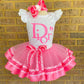 Designer Tutu Outfit with matching Socks and Bow ( Read Description)