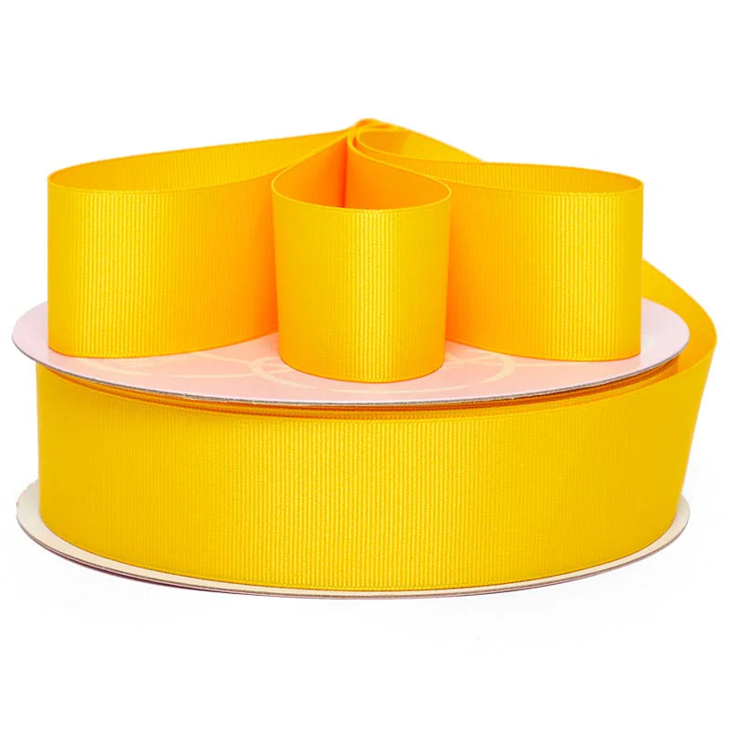 🎀 3 Yards 🎀 1.5inch/38mm
Yellow Solid Color Grosgrain Ribbon