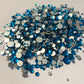 Blue zircon Glass Rhinestones (1,300 Pieces) 🌺Sept 🌺 New Arrival