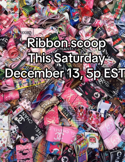 Ribbon Scoop Designer Prints ONLY