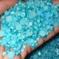 Blue non- Ab Pearl (Mix Size) 1,500