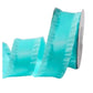 Ocean Blue Double-Sided Ruffle Edge Ribbon