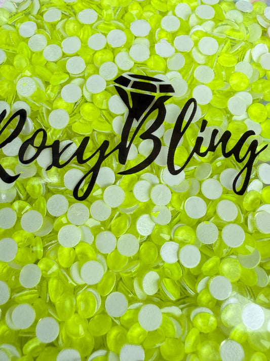 Neon Color Glass Rhinestones (1,440 Pieces) ss16 (last one)