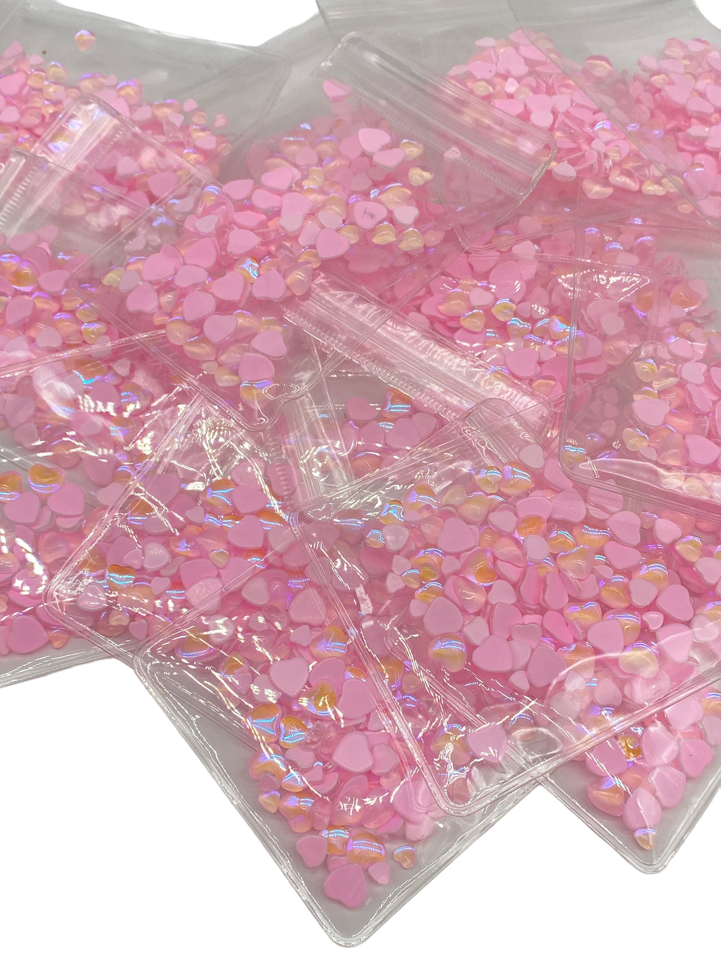 Heart Opal Glass Rhinestones (95 Pieces)