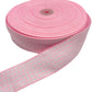 Pink and white Ribbon, 38mm/1.5 inches (3 yards)