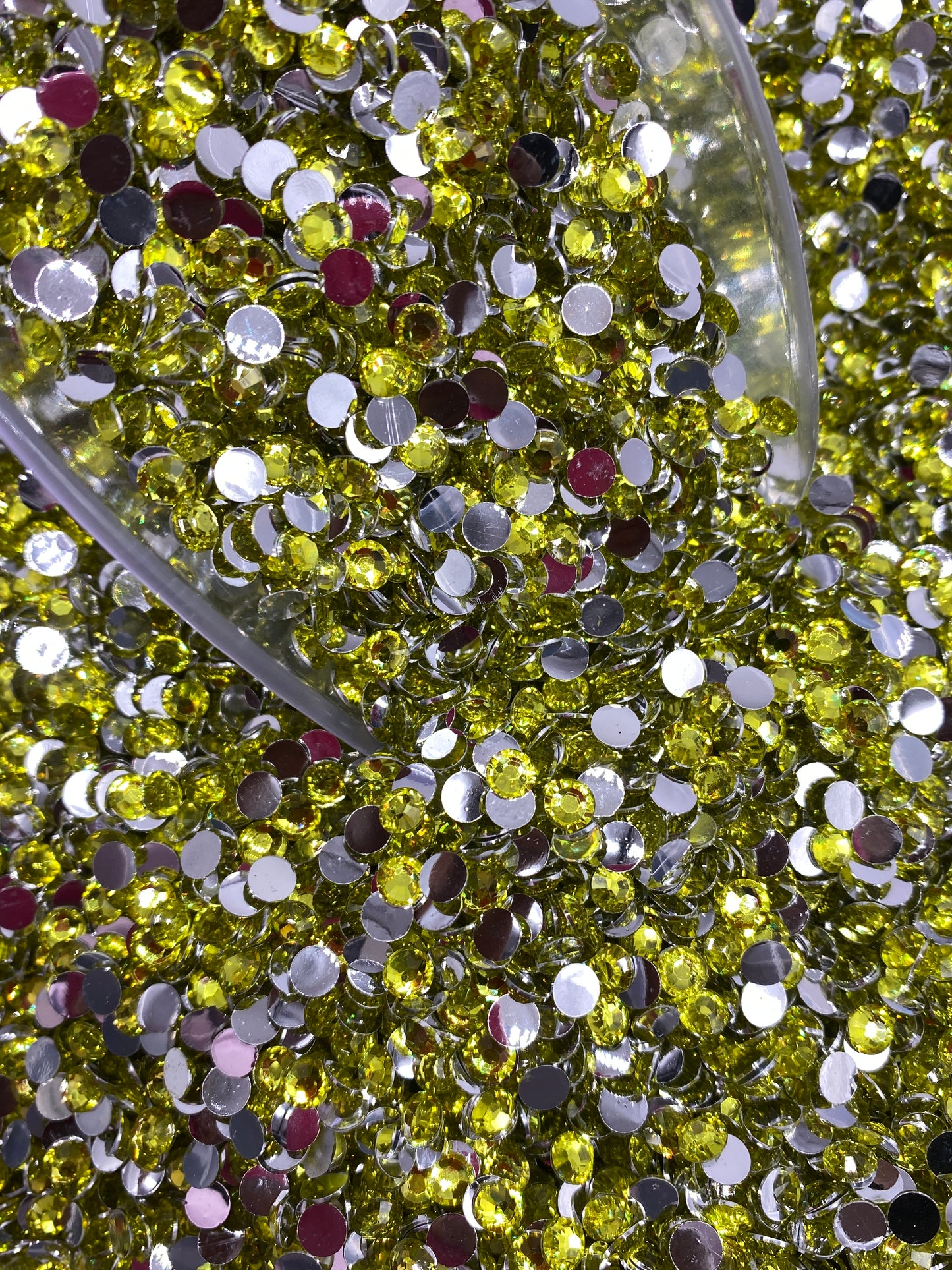 Yellow Resins Rhinestones